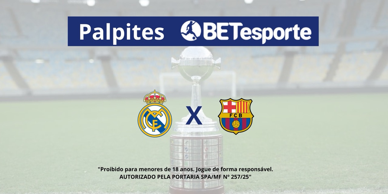Palpite Real Madrid x Barcelona - La Liga - 1