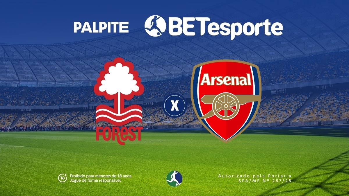 Palpites Nottingham Forest x Arsenal