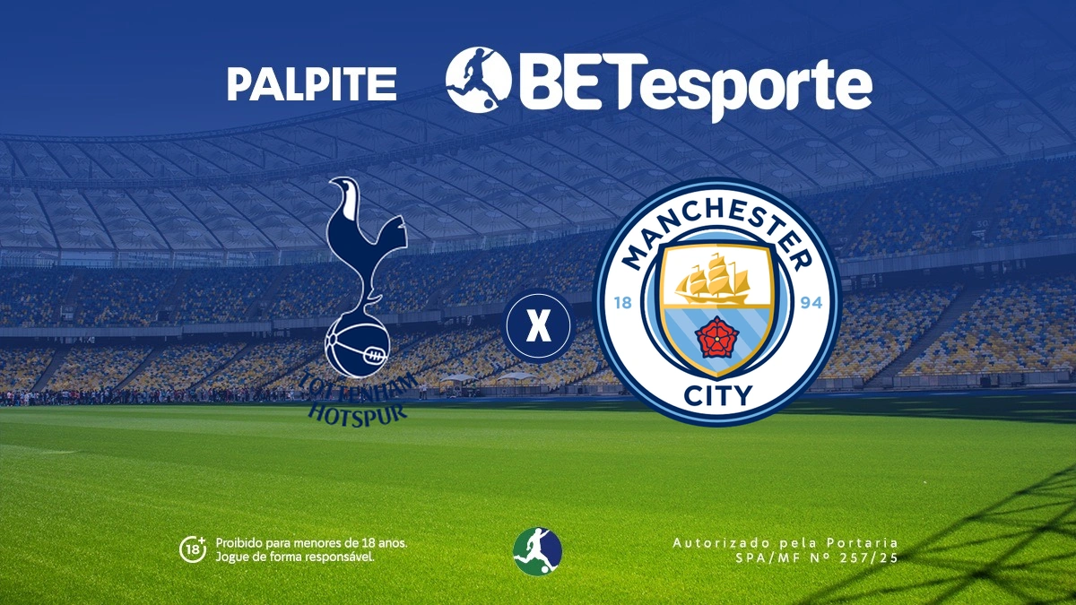 Palpite Tottenham x Manchester City