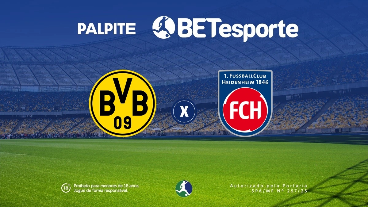 Palpite Borussia Dortmund x Heidenheim