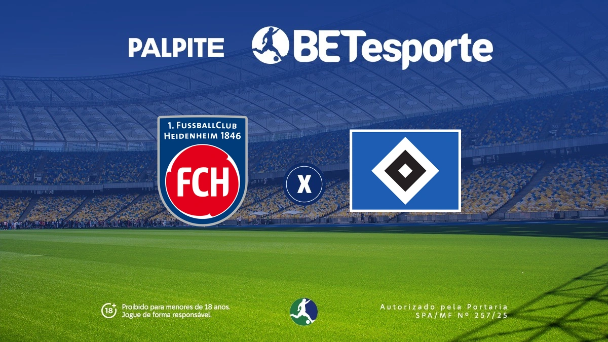 Palpite Heidenheim x Hamburgo