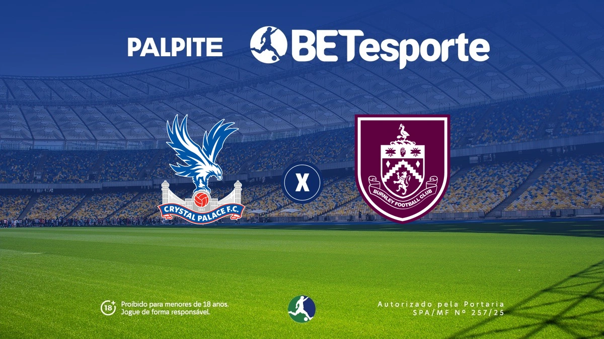 Palpite Crystal Palace x Burnley: análise e prognóstico na Premier League