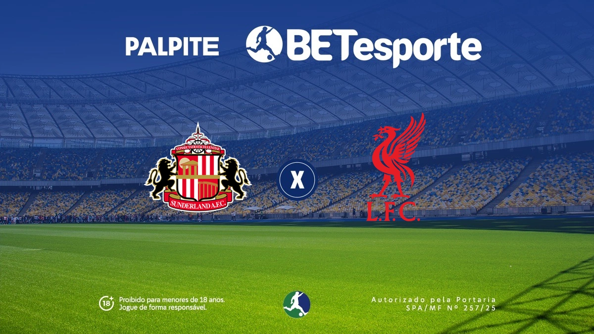 Palpite Sunderland x Liverpool
