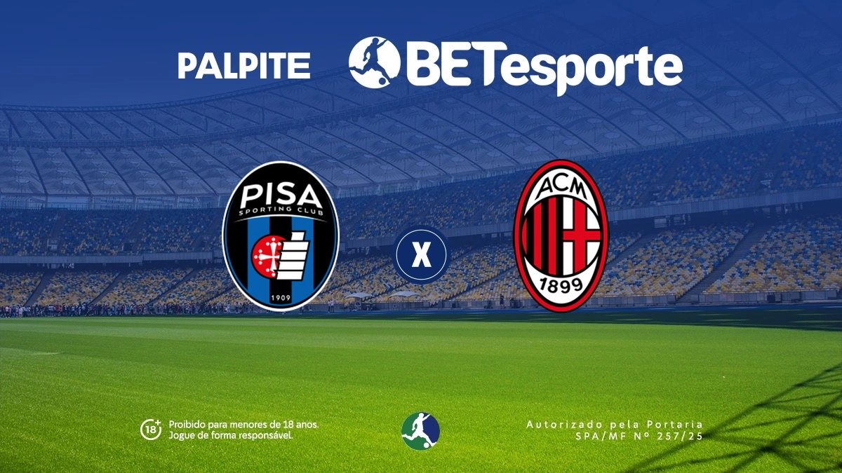 Palpite Pisa x AC Milan