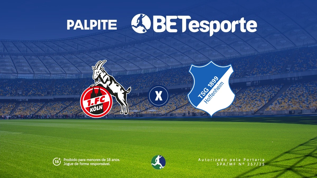 Palpite Köln x Hoffenheim: análise e estatísticas da 23ª rodada da Bundesliga