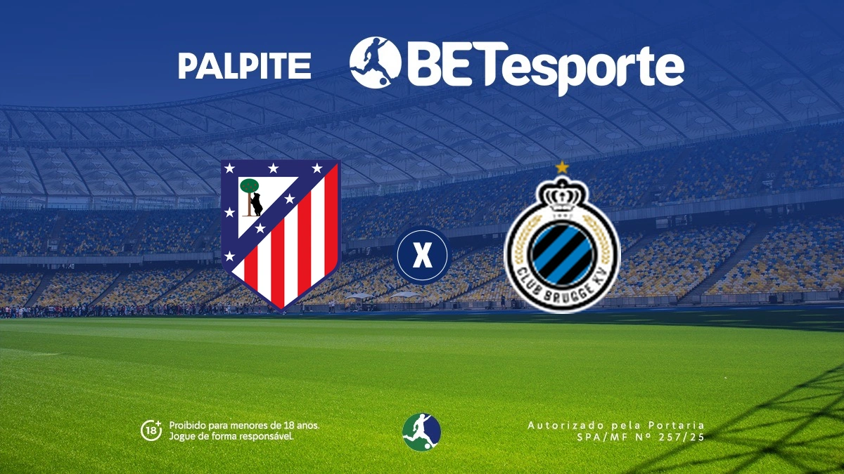 Palpite Atl. Madrid x Club Brugge
