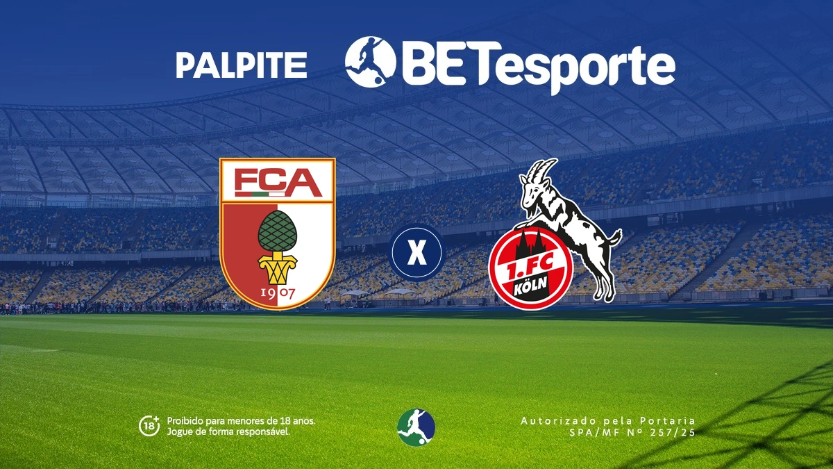 Palpite Augsburg x Köln: análise e odds na Bundesliga 25/26