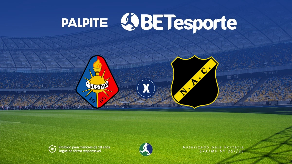 Palpite Telstar x Breda: análise e odds da Eredivisie 25/26