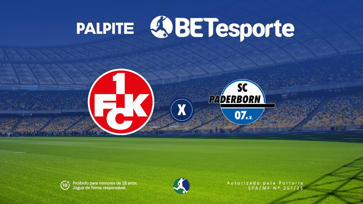 Palpite Kaiserslautern x Paderborn: análise e dicas pela 2ª Bundesliga