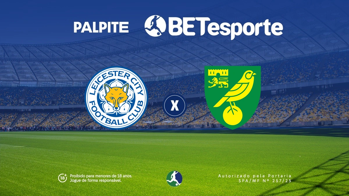 Palpite Leicester x Norwich: análise, odds e tudo sobre a Championship