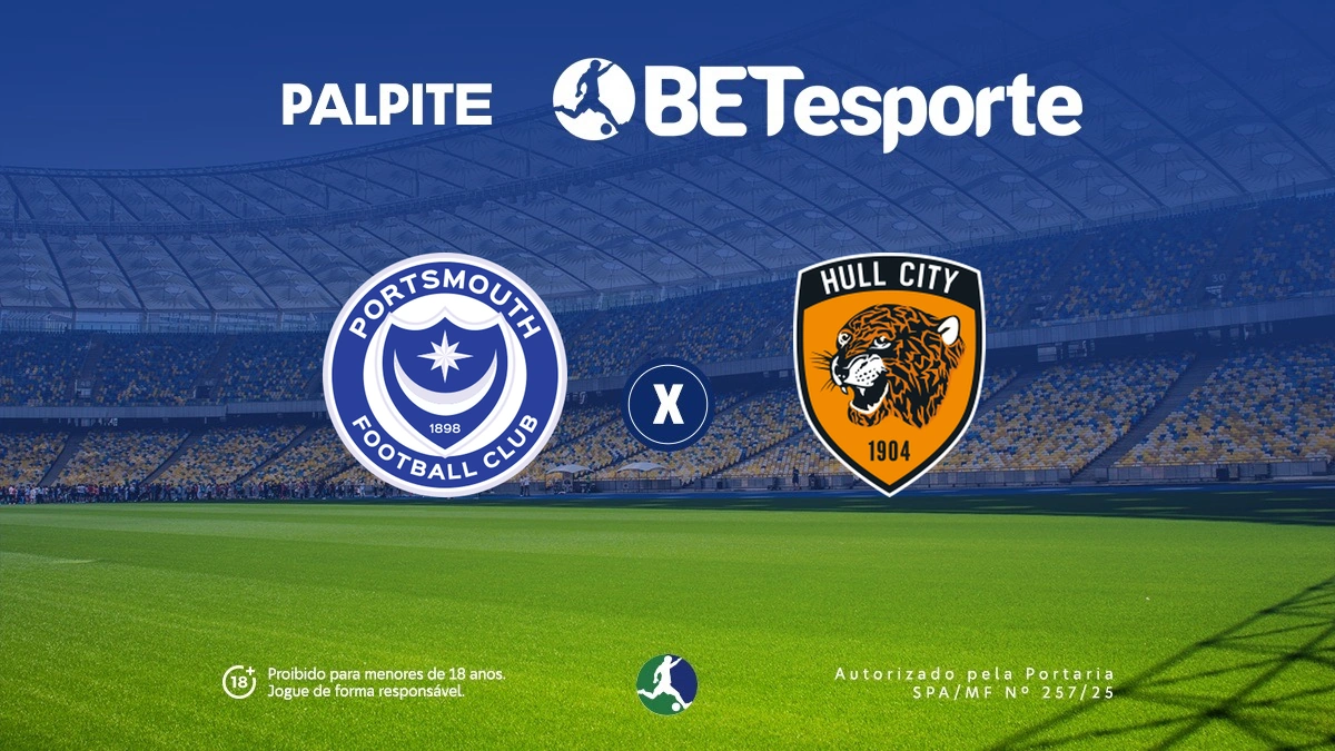 Palpite Portsmouth x Hull: análise e dicas para a Championship