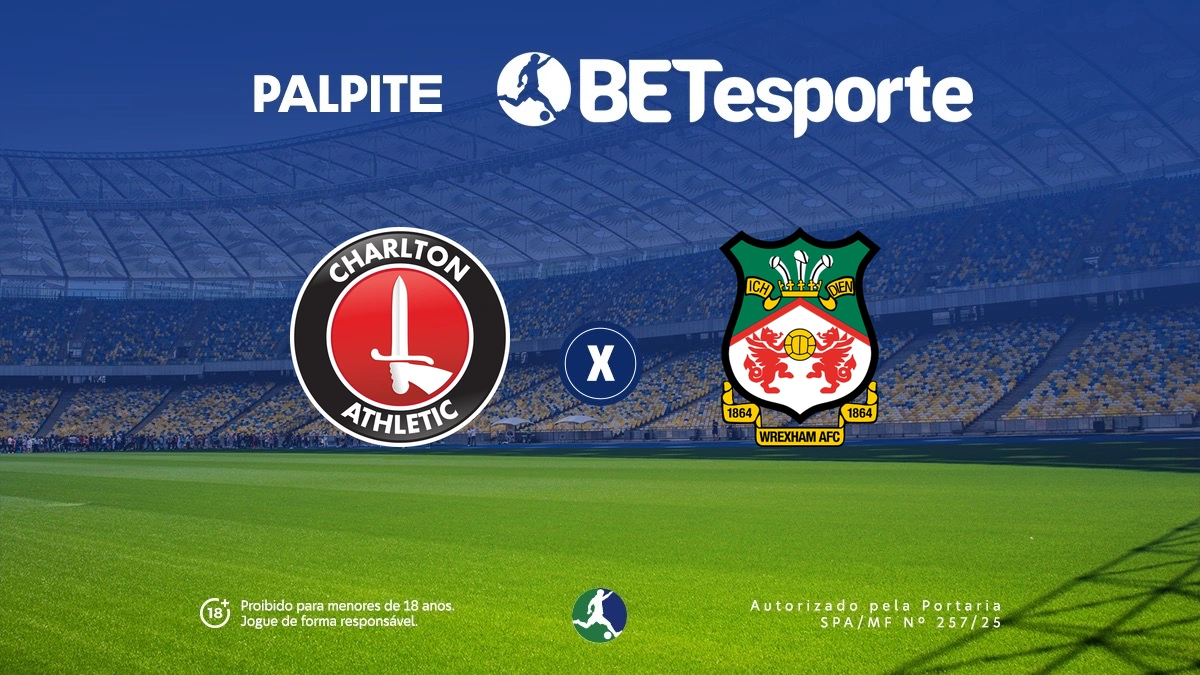 Palpite Charlton x Wrexham: análise e estatísticas da rodada 35