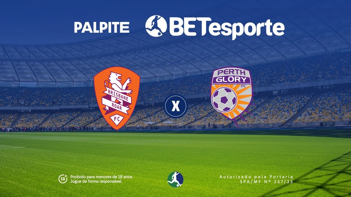 Palpite Brisbane Roar x Perth Glory: análise e dicas da Liga A