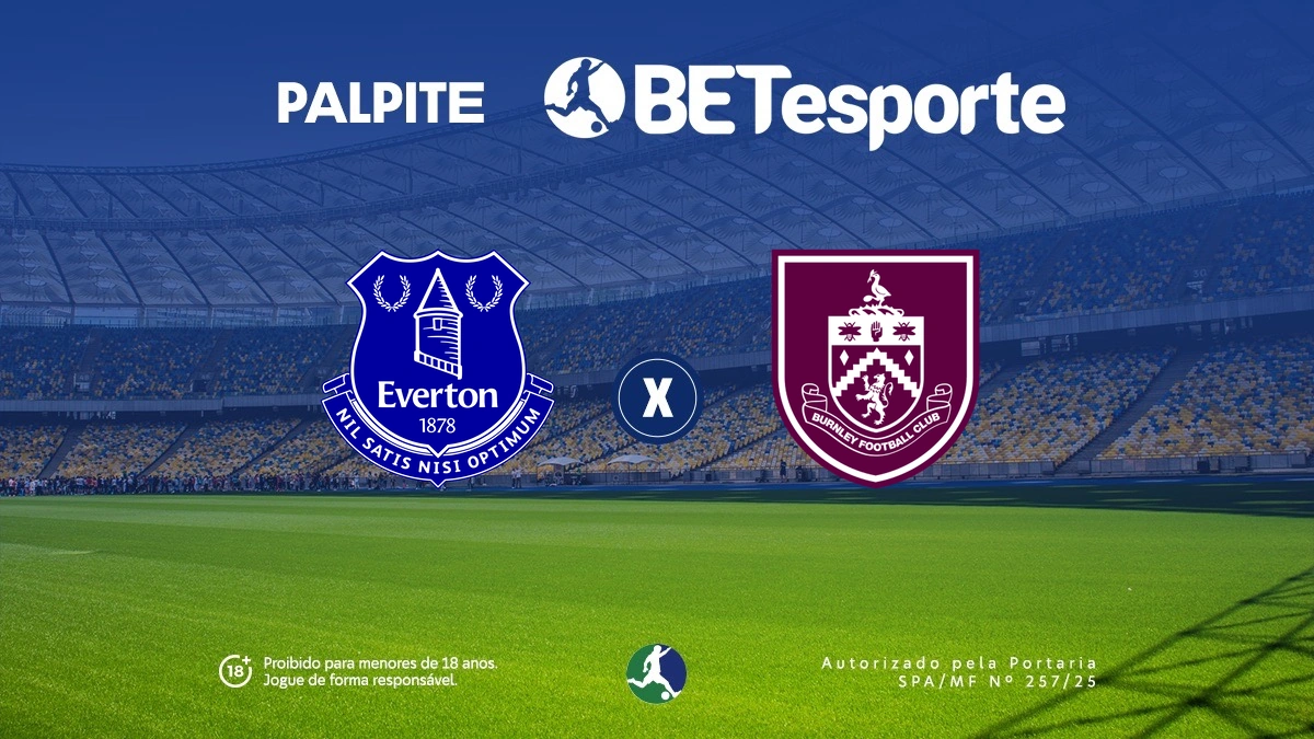 Palpite Everton x Burnley: análise e odds na Premier League