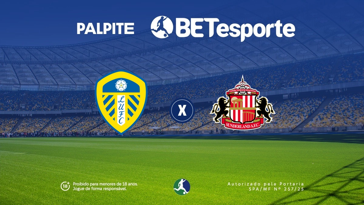 Palpite Leeds x Sunderland: análise e odds da Premier League