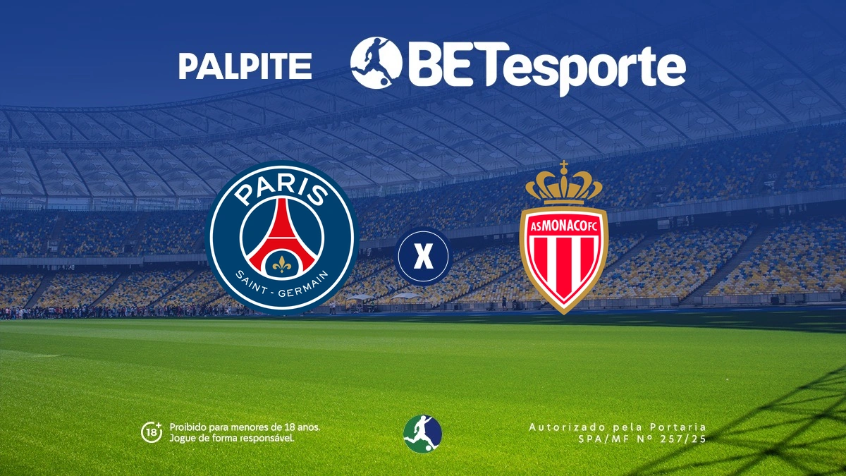 Palpite PSG x Monaco: líder recebe rivais no Parc des Princes pela Liga 1