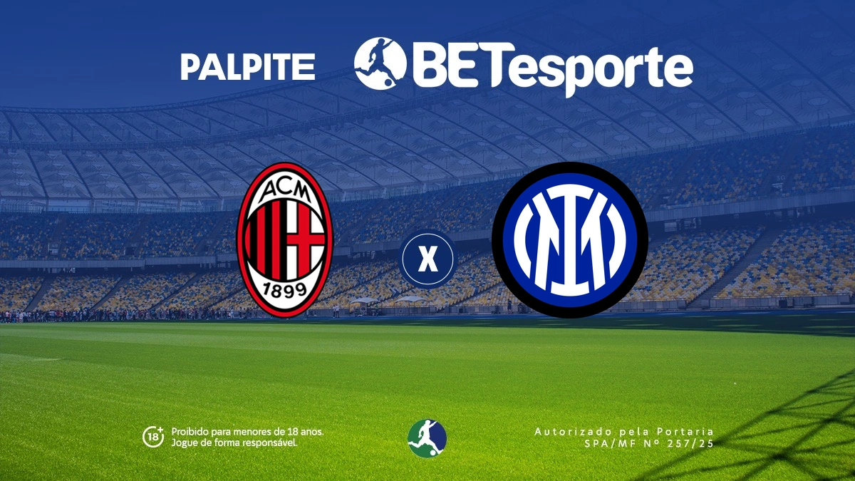 Palpite AC Milan x Inter: análise do clássico pela Série A