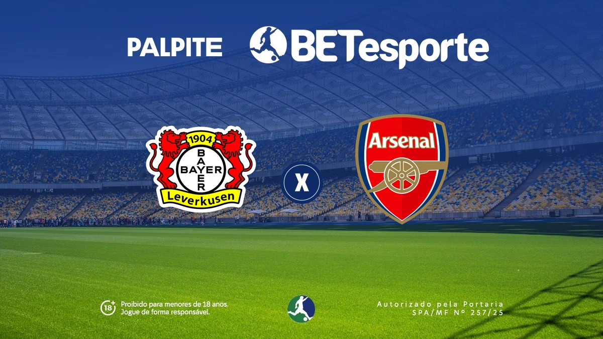 Palpite Leverkusen x Arsenal: oitavas da Liga dos Campeões 25/26