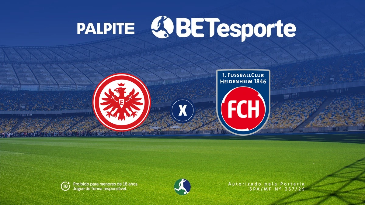 Palpite Frankfurt x Heidenheim: análise, odds e dicas na Bundesliga