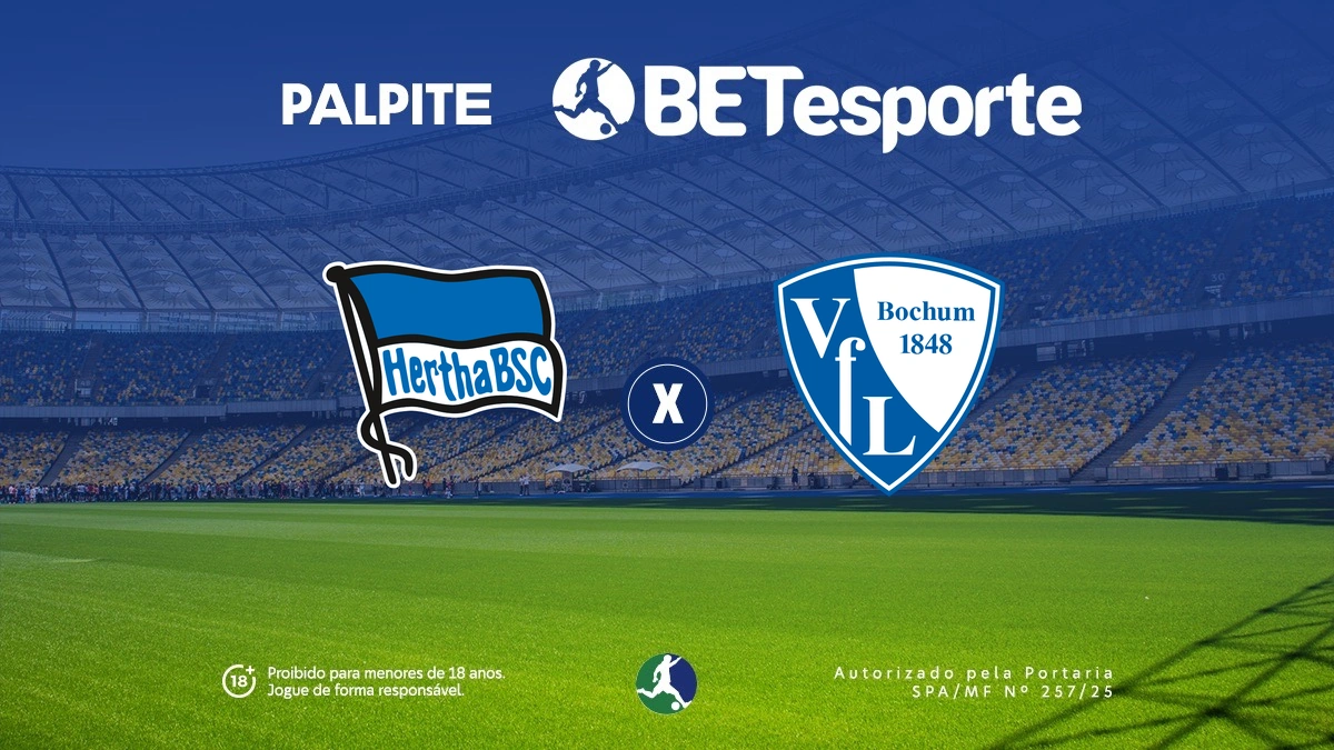 Palpite Hertha x Bochum: análise, odds e dicas de apostas