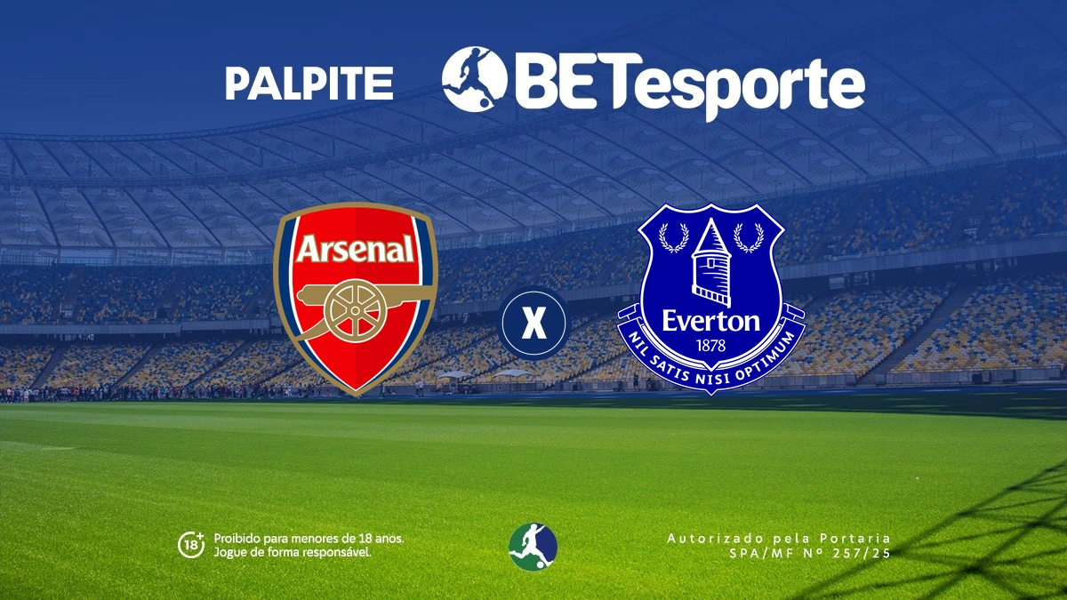Palpite Arsenal x Everton: análise e dicas para apostar na Premier League