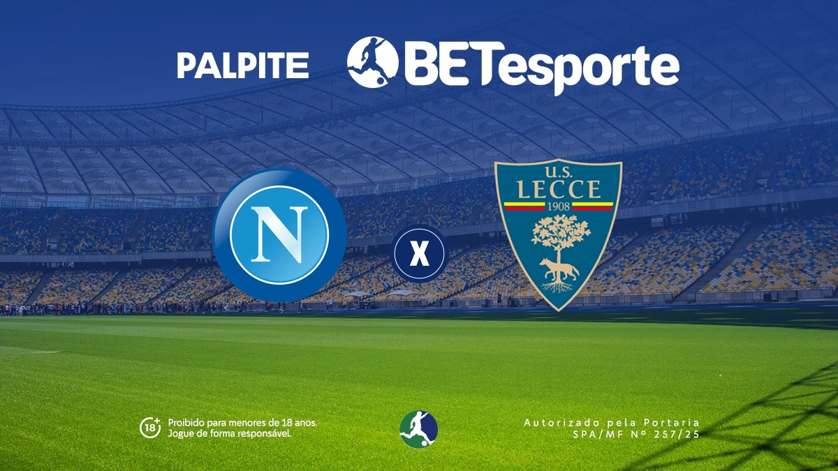 Palpite Napoli x Lecce: análise completa, odds e dicas de apostas