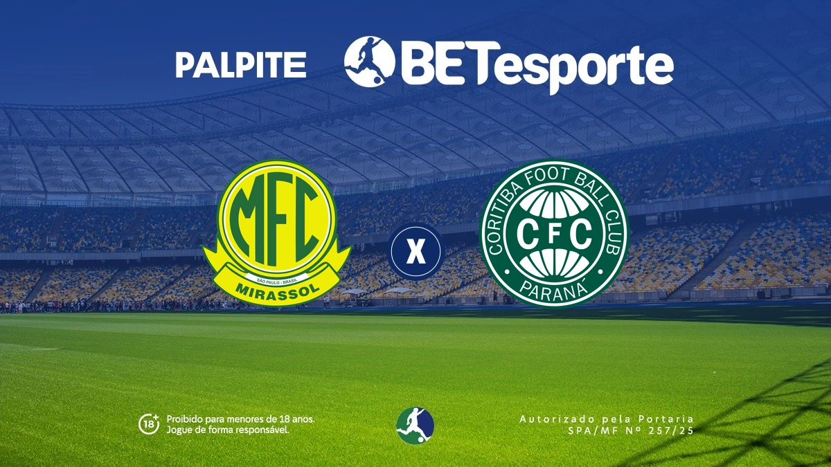 Palpite Mirassol x Coritiba: Análise e prognóstico pelo Brasileirão Série A