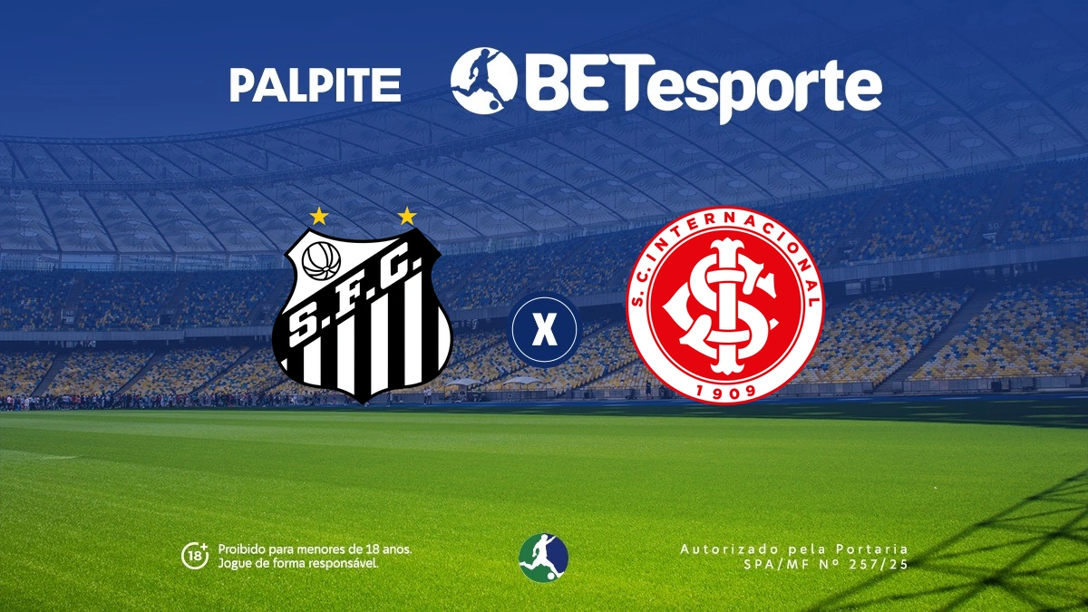 Palpite Santos x Internacional: análise e odds na Vila Belmiro