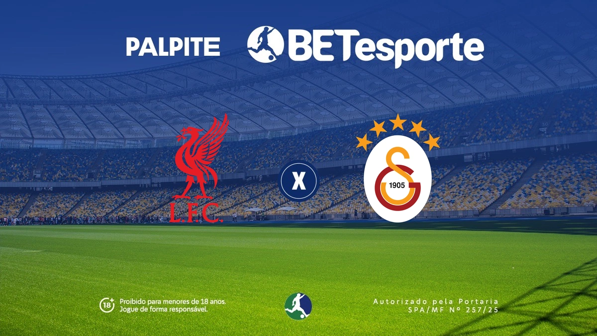Palpite Liverpool x Galatasaray: oitavas da Liga dos Campeões 25/26