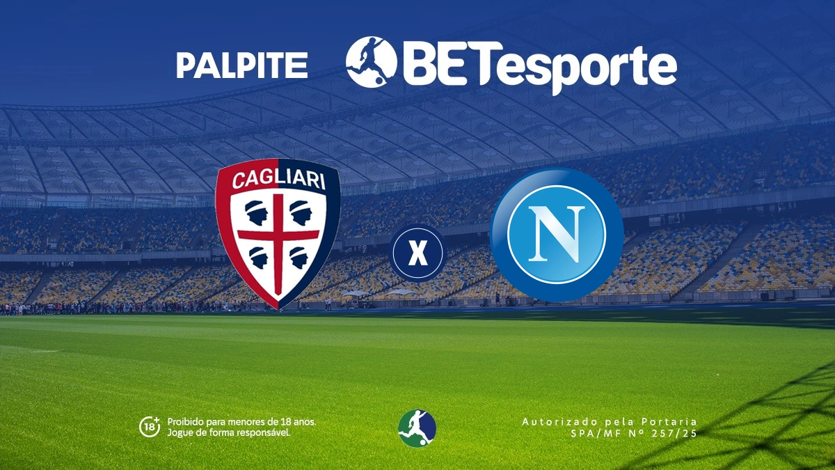 Palpite Cagliari x Napoli: análise, odds e estatísticas na Série A