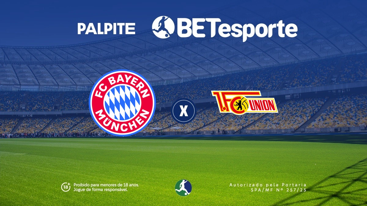 Palpite Bayern x Union Berlin: análise e odds da Bundesliga 25/26