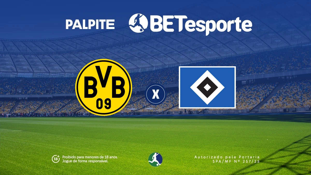 Palpite Dortmund x Hamburger SV: análise e estatísticas da Bundesliga