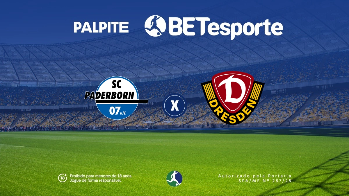 Palpite Paderborn x Dresden: análise e odds da 2ª Bundesliga