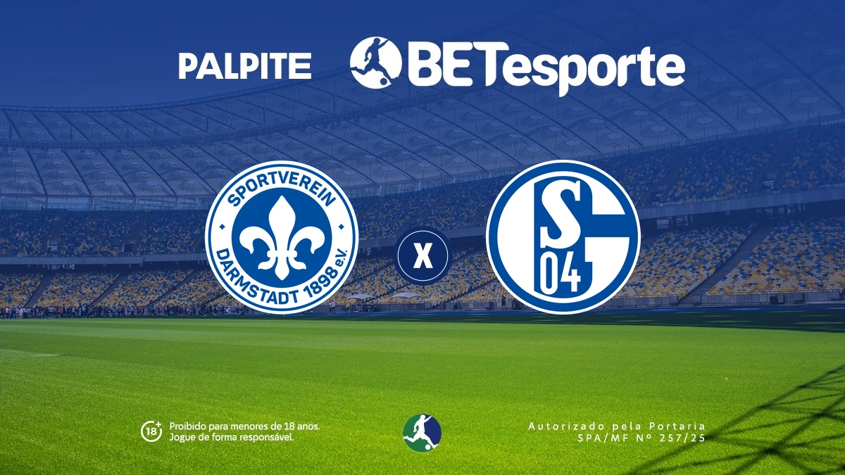 Palpite Darmstadt x Schalke: duelo direto pela liderança da 2ª Bundesliga