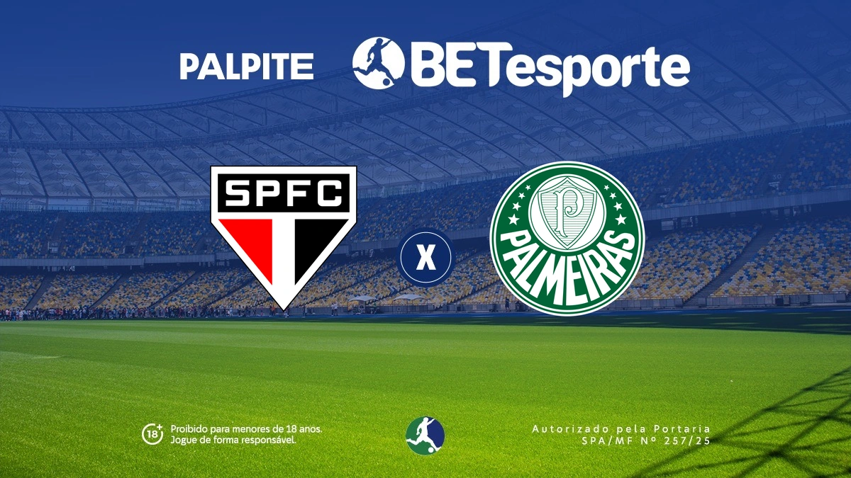 Palpite São Paulo x Palmeiras: análise, odds e estatísticas do Choque-Rei