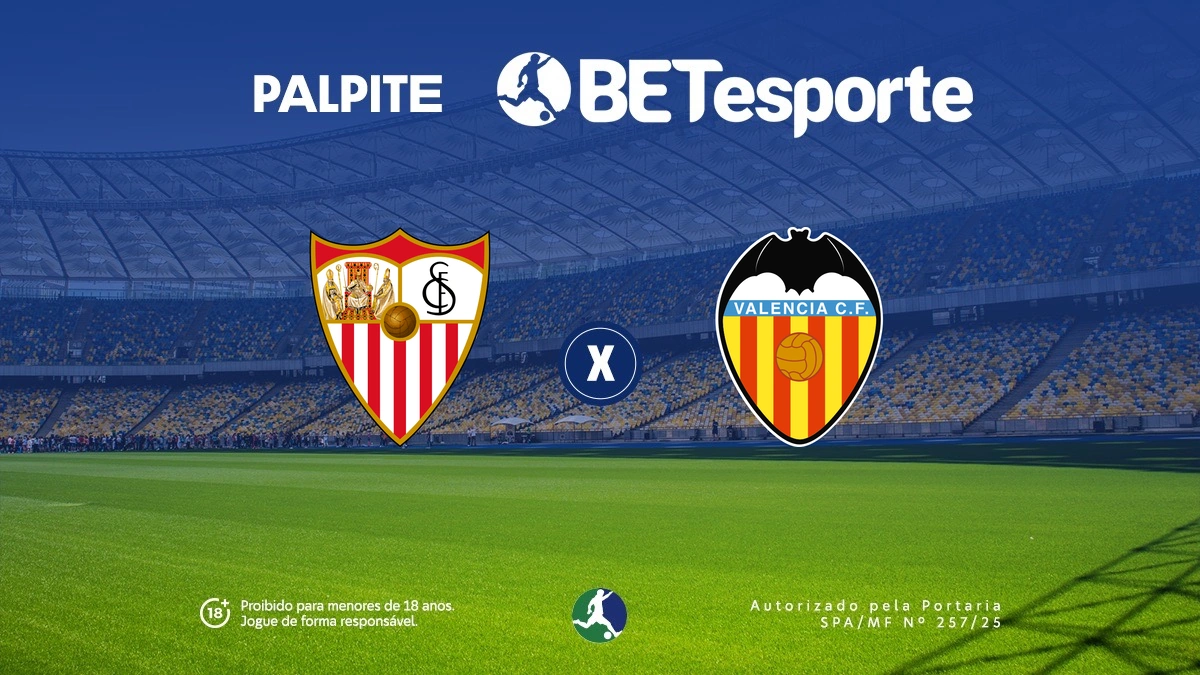 Palpite Sevilla x Valencia: Análise e estatísticas da La Liga 25/26