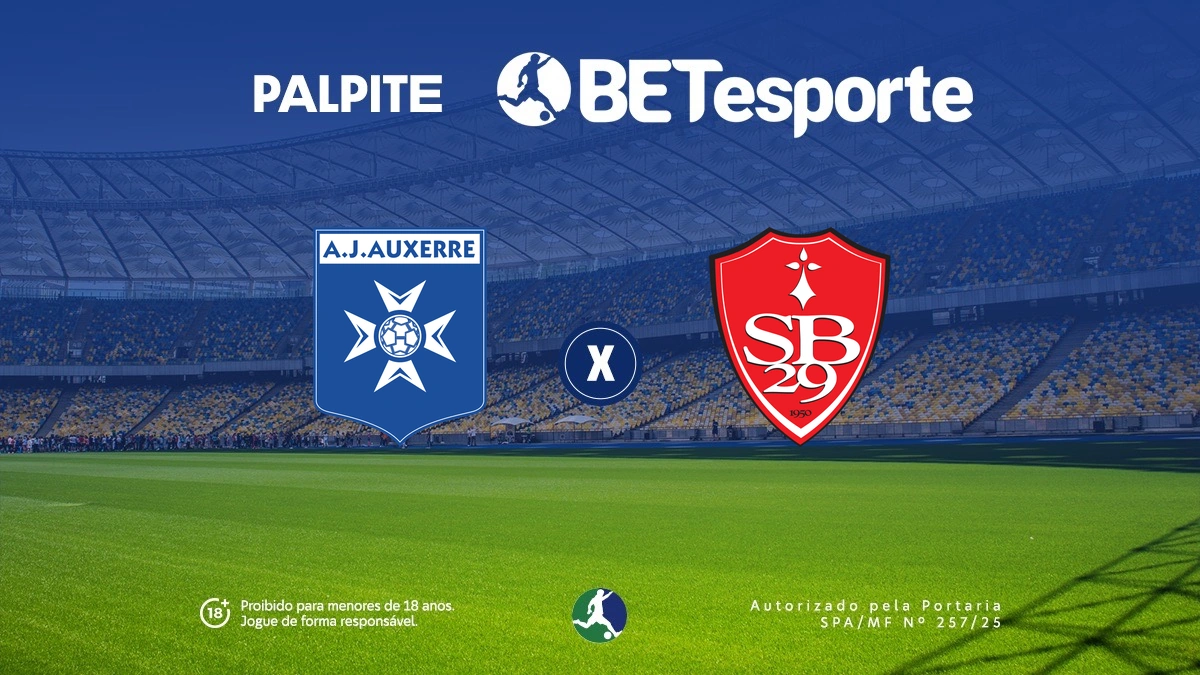 Palpite Auxerre x Brest: análise, estatísticas e odds na Liga 1