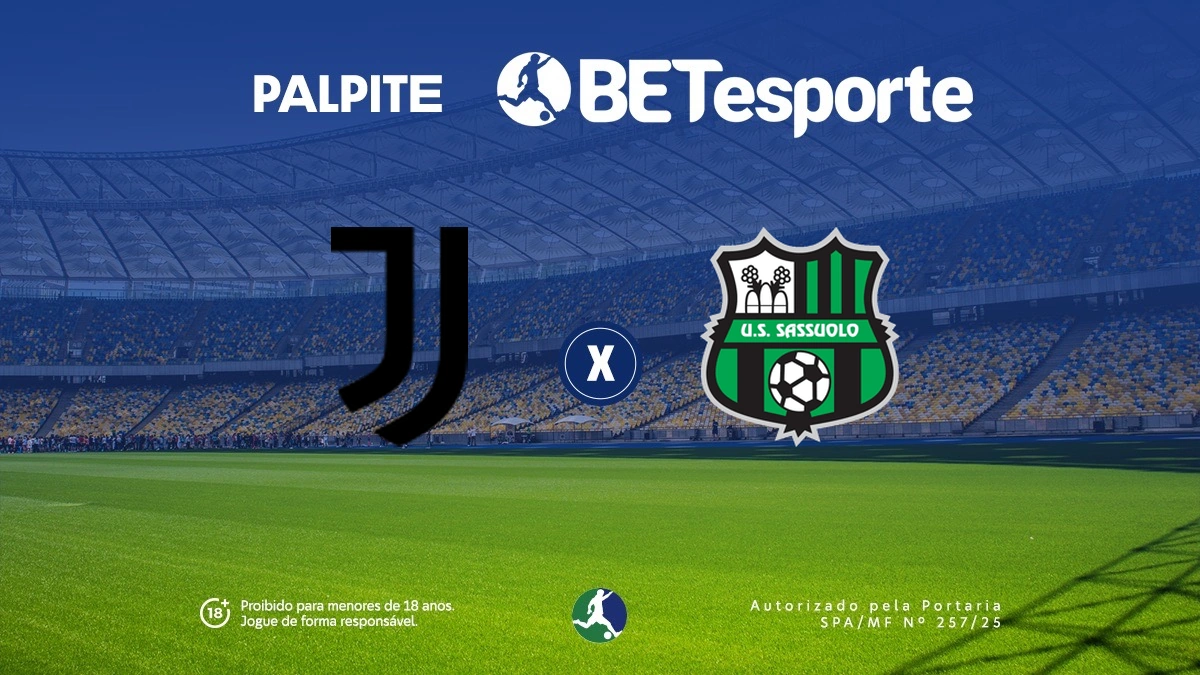 Palpite Juventus x Sassuolo: análise, estatísticas e odds na Série A