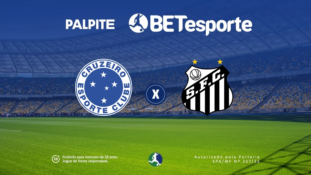 Palpite Cruzeiro x Santos: análise, odds e prognóstico do jogo