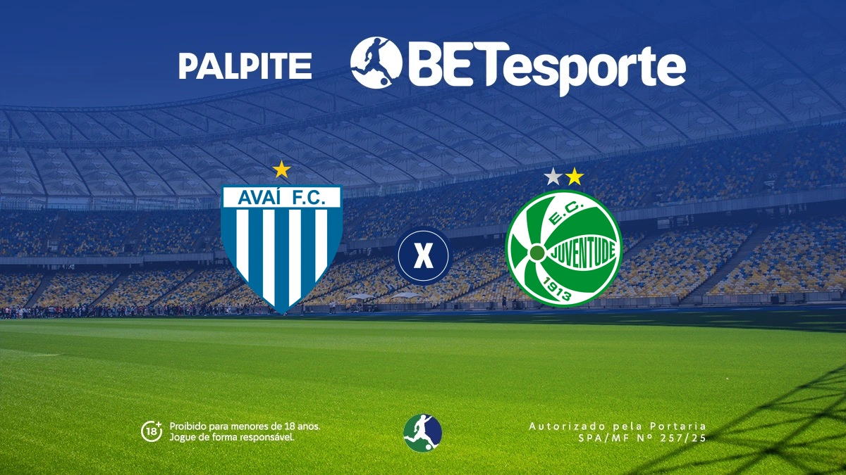Palpite Avaí x Juventude: análise completa e odds de apostas