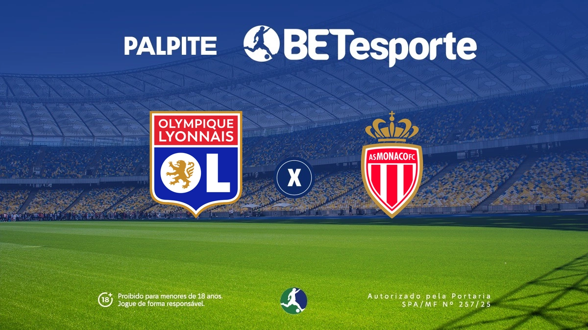 Palpite Lyon x Monaco: análise, odds e prognóstico para a Ligue 1