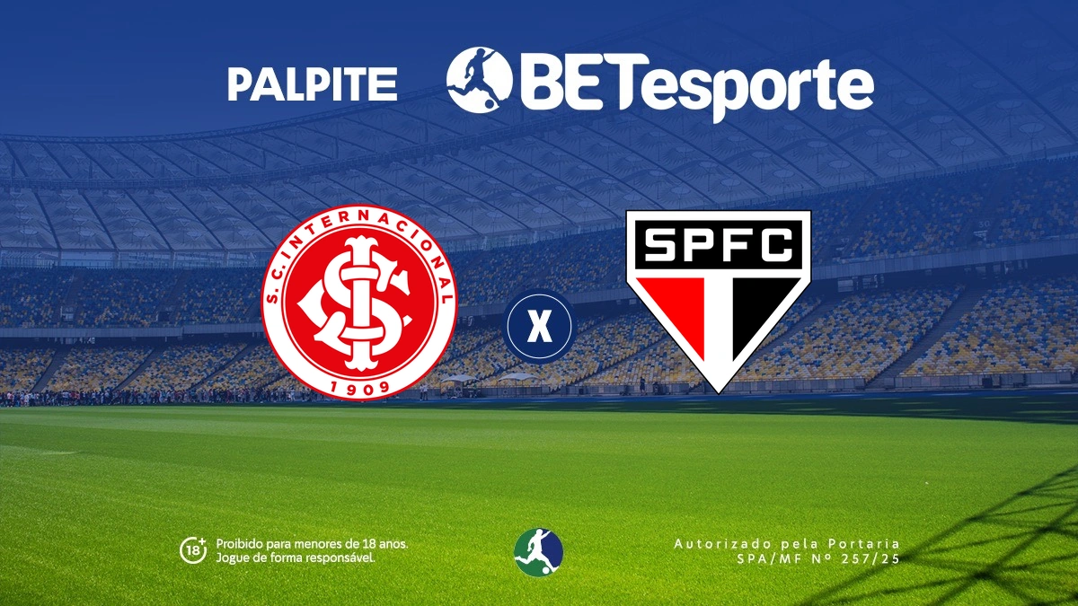 Palpite Internacional x São Paulo: análise e odds no Beira-Rio