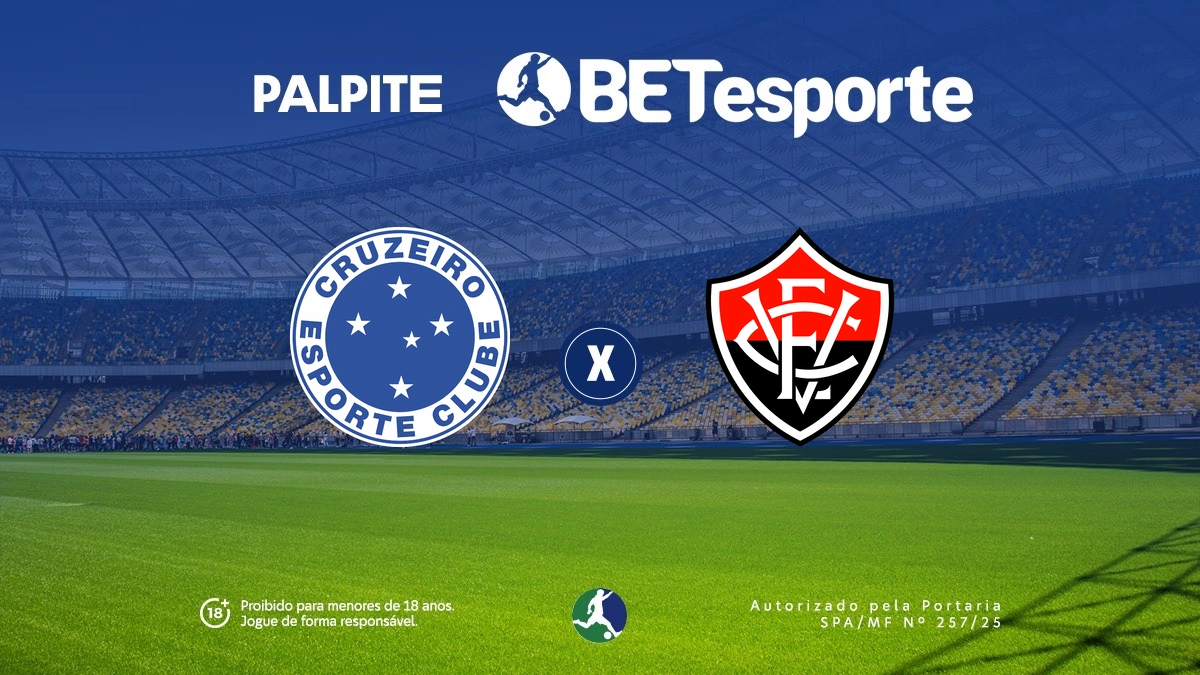 Palpite Cruzeiro x Vitória: análise e odds do Brasileirão 2026