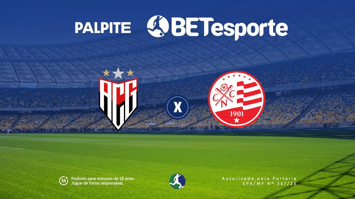 Palpite Atlético-GO x Náutico: análise e odds pela Série B 2026