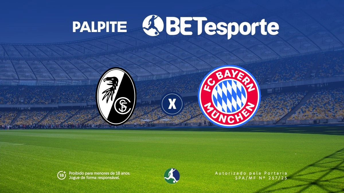 Palpite Freiburg x Bayern: análise e odds na Bundesliga 25/26