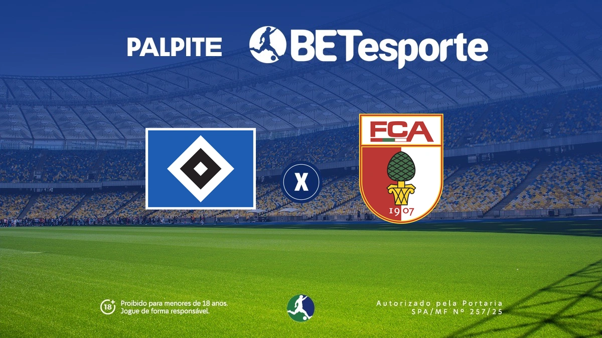 Palpite Hamburger SV x Augsburg: análise e odds na Bundesliga