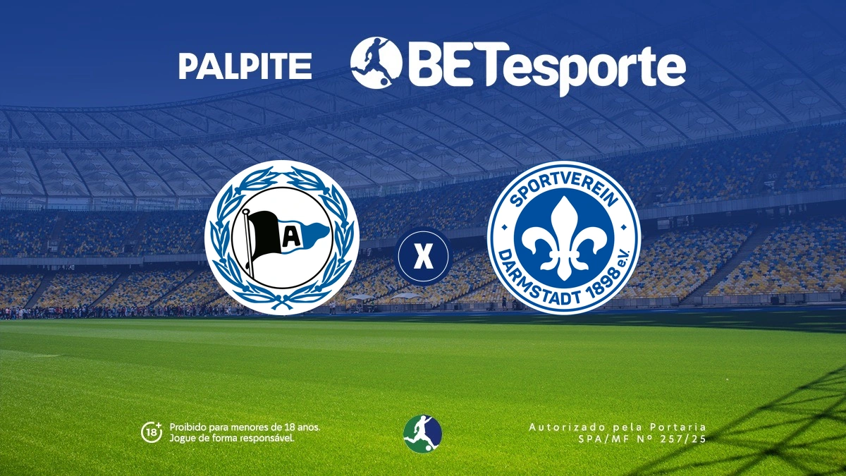 Palpite Bielefeld x Darmstadt: odds e análise da 2ª Bundesliga