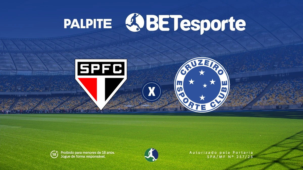 Palpite São Paulo x Cruzeiro: análise e odds no Morumbi