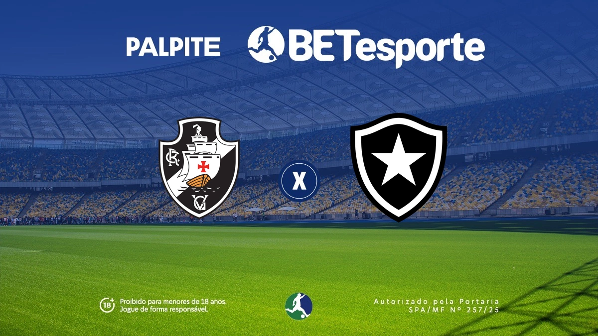 Palpite Vasco x Botafogo: análise e odds pela rodada 10 do Brasileirão 2026