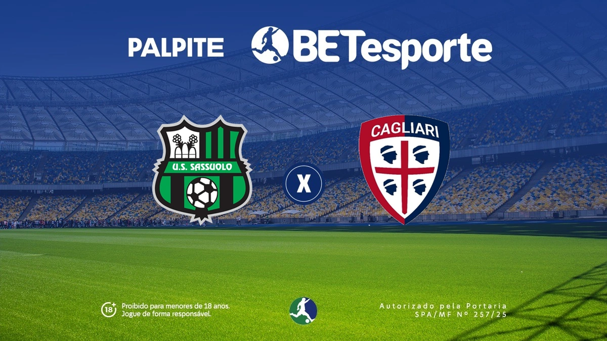 Palpite Sassuolo x Cagliari: análise e dicas de apostas na Série A